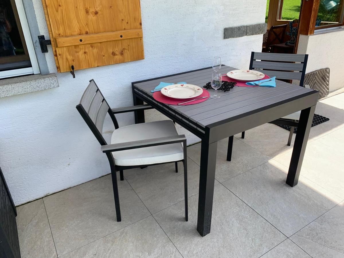 Chalet Le Slalom Arveyes Buitenkant foto