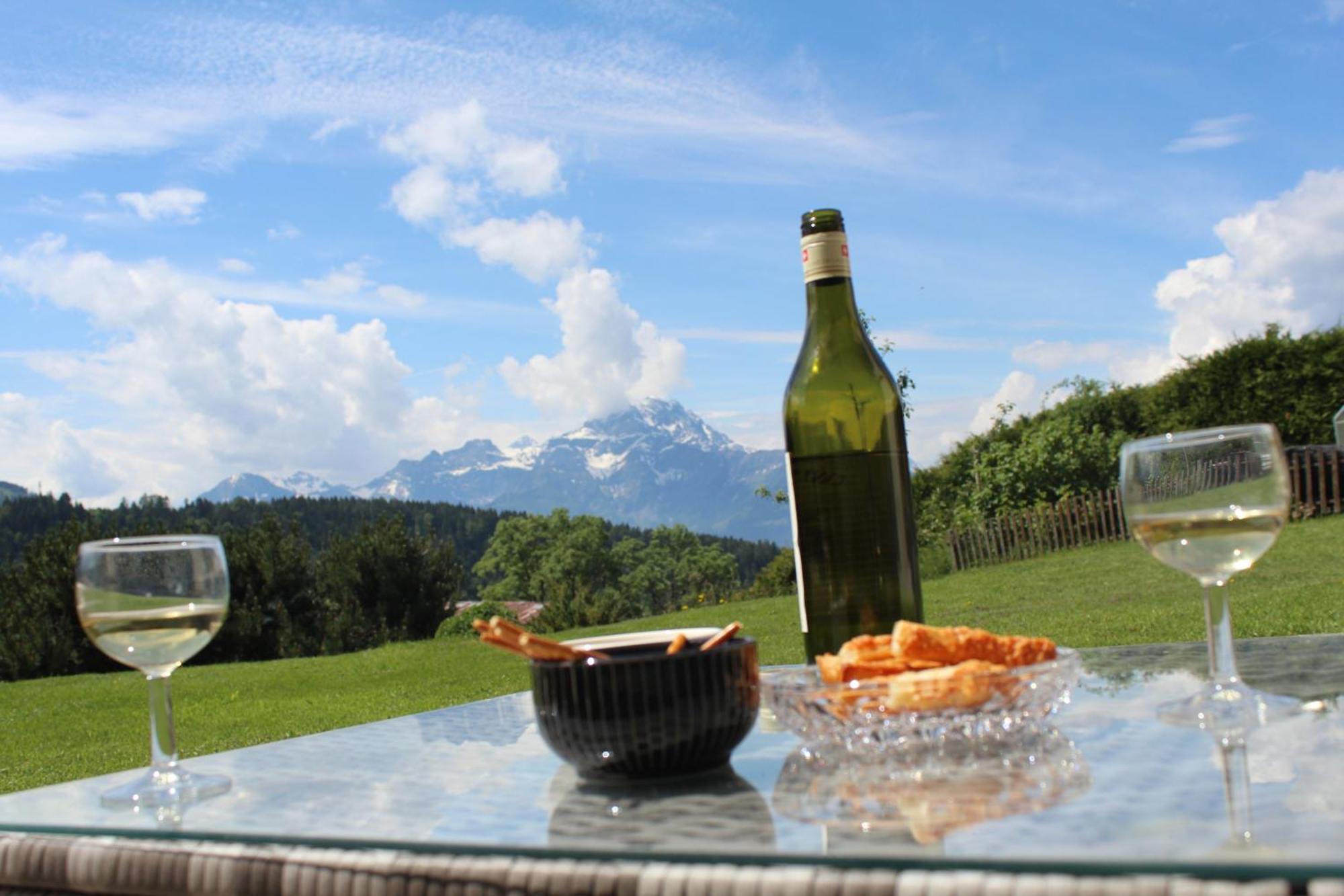 Chalet Le Slalom Arveyes Buitenkant foto
