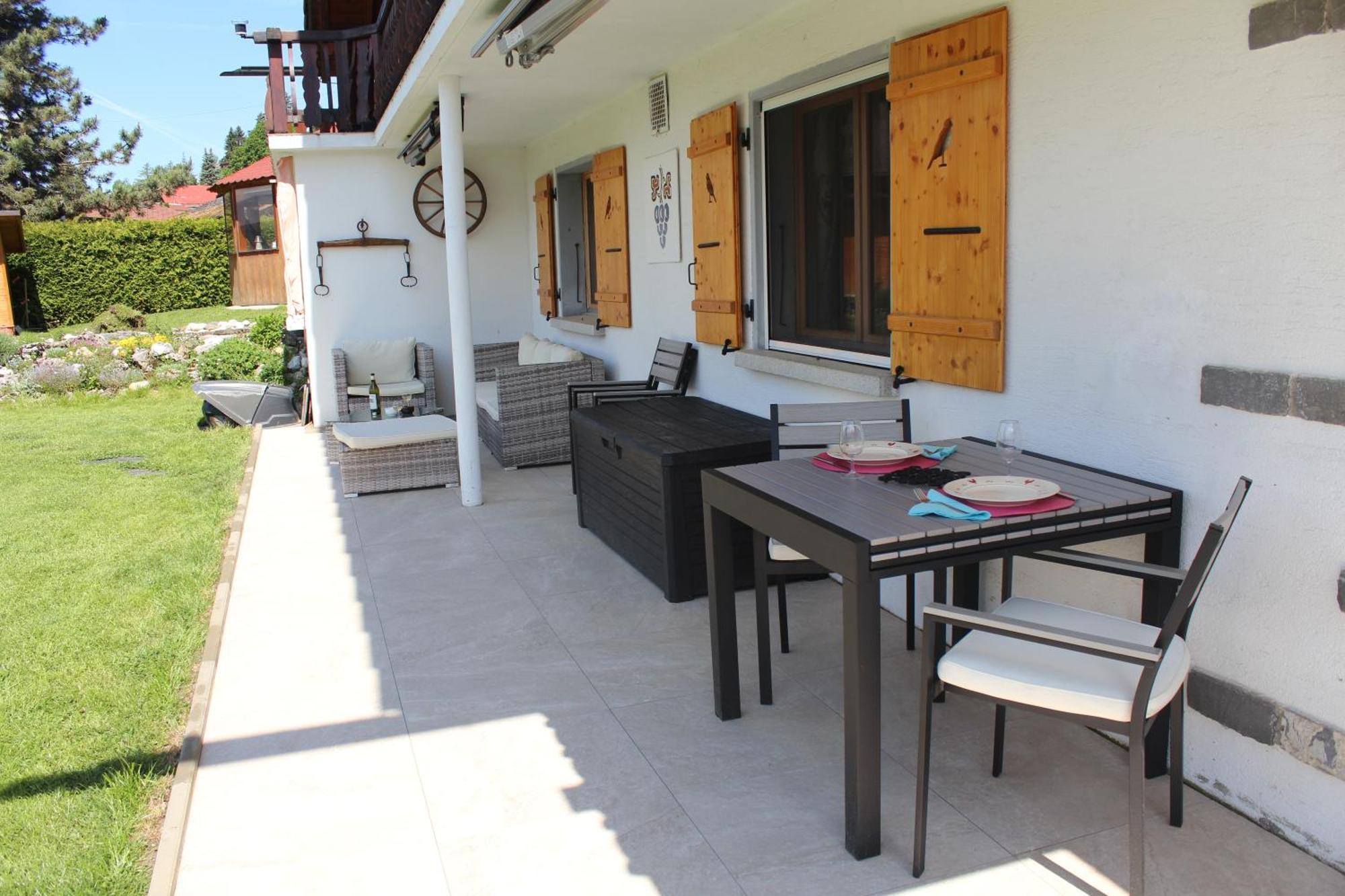 Chalet Le Slalom Arveyes Buitenkant foto