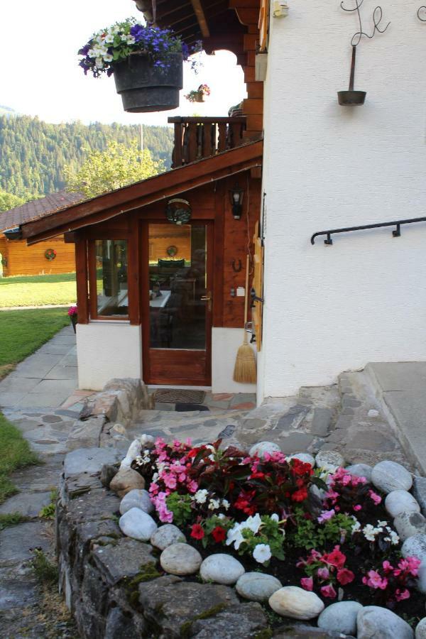 Chalet Le Slalom Arveyes Buitenkant foto