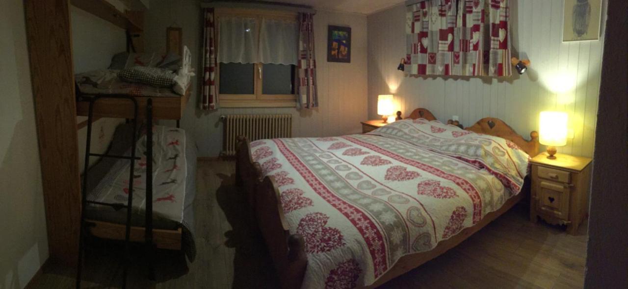 Chalet Le Slalom Arveyes Buitenkant foto