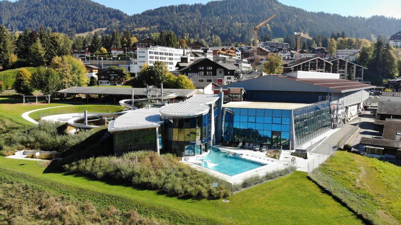 Chalet Le Slalom Arveyes Buitenkant foto